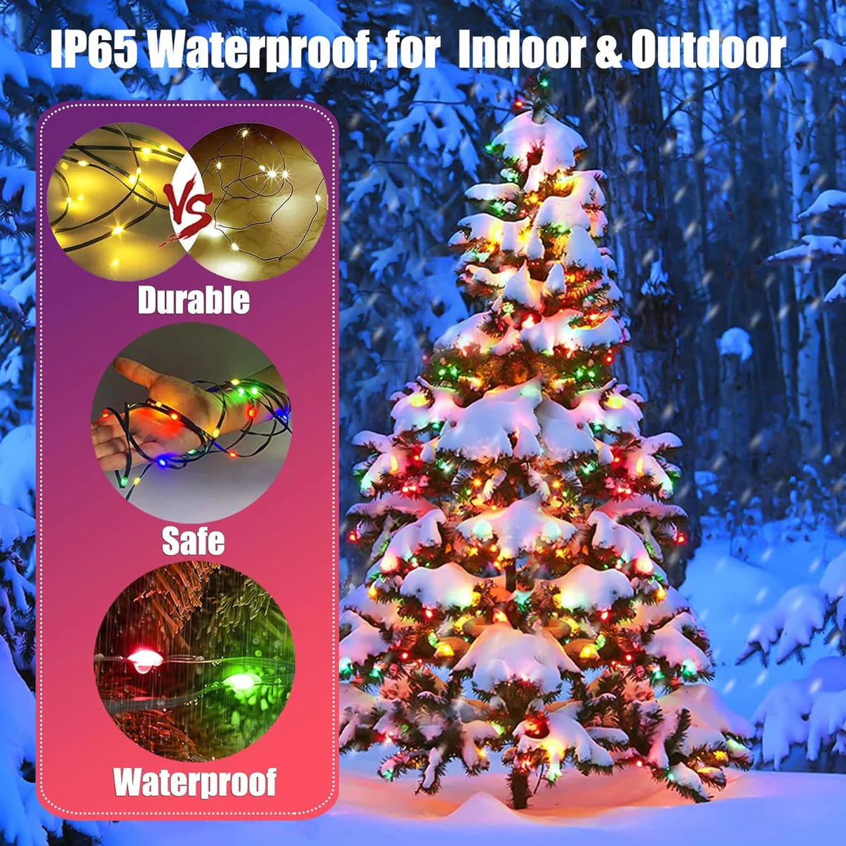 Smart LED Christmas Tree Lights