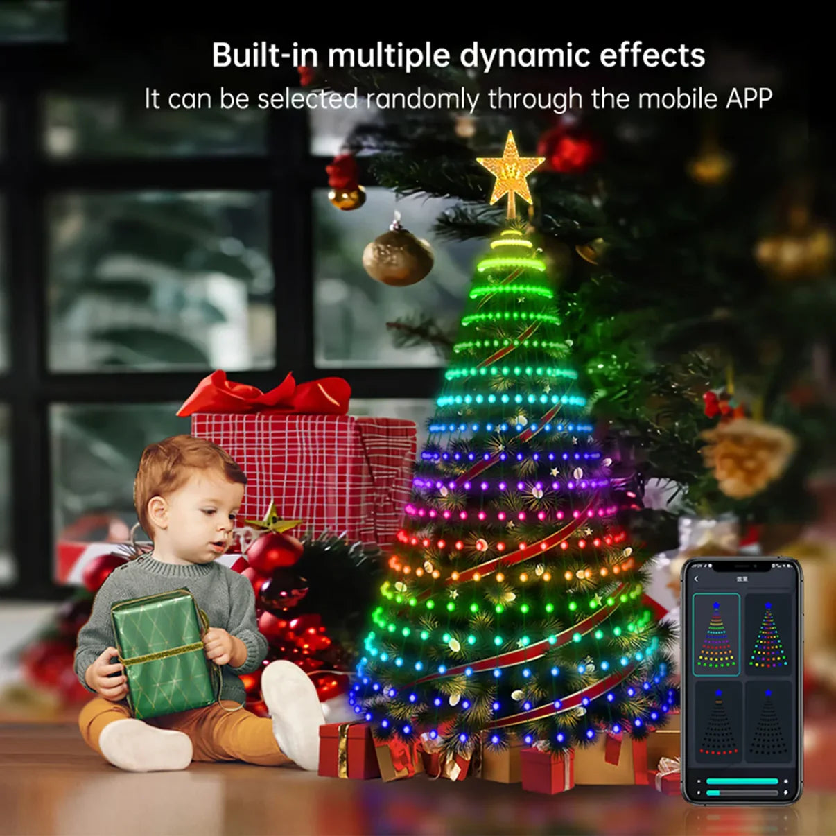 Smart LED Christmas Tree Lights