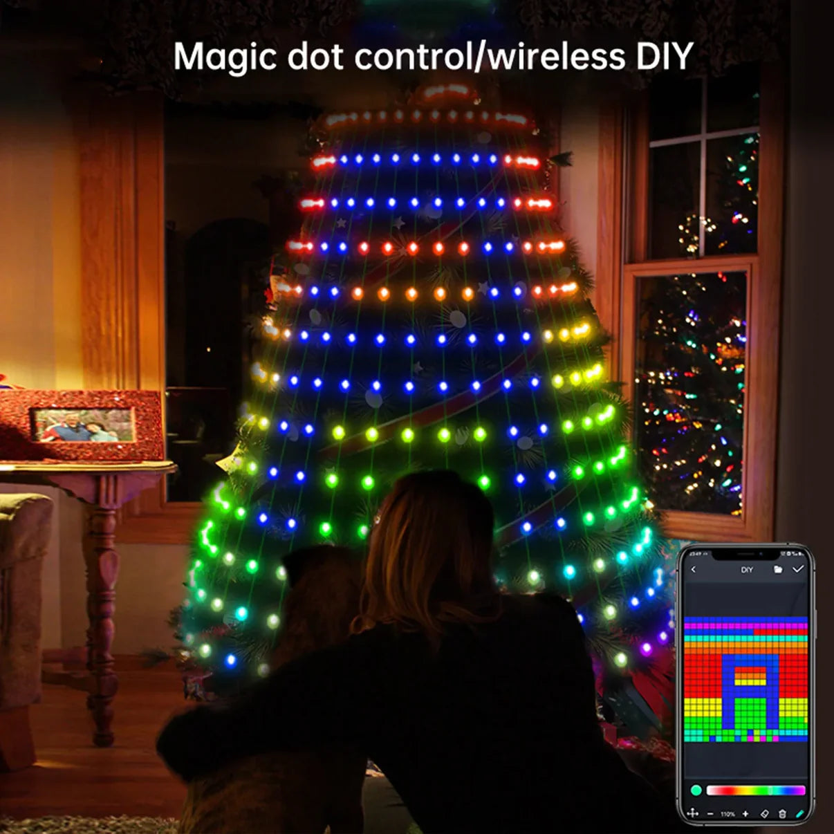 Smart LED Christmas Tree Lights